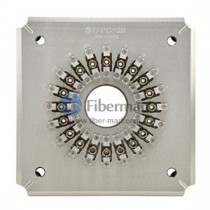 Luminária/Suporte de Polimento para Conectores ST/UPC 20 (Gabarito de Conector ST/UPC-20) Luminária/Suporte de Polimento para Conectores ST/UPC 20 (Gabarito de Conector ST/UPC-20)