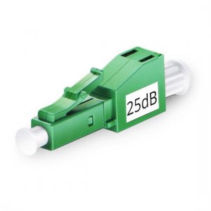 Atenuador fixo Monomodo da fibra óptica do LC APC, 25dB Atenuador fixo Monomodo da fibra óptica do LC APC, 25dB