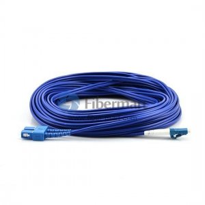 SC/UPC to LC/UPC Duplex Singlemode 9/125 Armored Patch Cable SC/UPC to LC/UPC Duplex Singlemode 9/125 Armored Patch Cable
