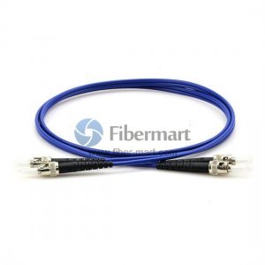 ST/UPC to ST/UPC Duplex Singlemode 9/125 Armored Patch Cable ST/UPC to ST/UPC Duplex Singlemode 9/125 Armored Patch Cable