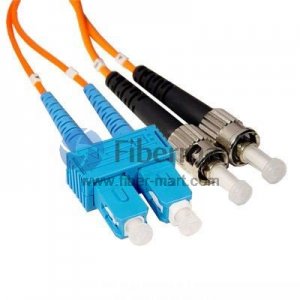 SC/UPC-ST/UPC Duplex Multimode 100/140um 3.0mm Fiber Patch Cable SC/UPC-ST/UPC Duplex Multimode 100/140um 3.0mm Fiber Patch Cable