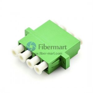 Adaptador de fibra plástica de 4 núcleos monomodo LC/APC para LC/APC Adaptador de fibra plástica de 4 núcleos monomodo LC/APC para LC/APC