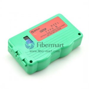Limpador de Conector CLETOP Tipo B Reel - Fita Branca Limpador de Conector CLETOP Tipo B Reel - Fita Branca