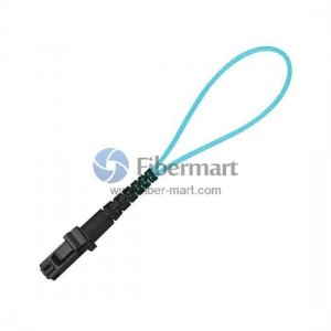 MTRJ Connector OM3 Multimode Fiber Loopback Cable MTRJ Connector OM3 Multimode Fiber Loopback Cable
