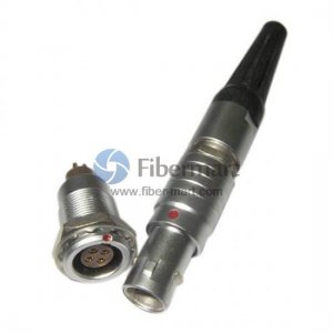 Tomada impermeável push-pull para conector de cabo LC/SC/FC/ST 1 fibra Tomada impermeável push-pull para conector de cabo LC/SC/FC/ST 1 fibra