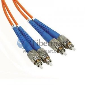 FC/UPC-FC/UPC Duplex Multimode 100/140um 3.0mm Fiber Patch Cable