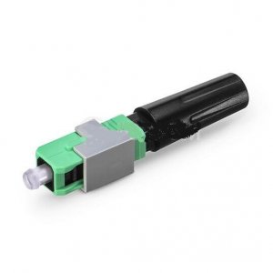 Conector de montagem de campo de virola pré-polido tipo A monomodo SC/APC de 3,0 mm Conector rápido/rápido Conector de montagem de campo de virola pré-polido tipo A monomodo SC/APC de 3,0 mm Conector rápido/rápido