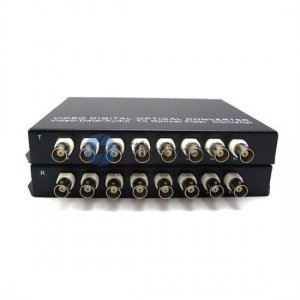 Vídeo de 8 canais e áudio duplex de 8 para fibra SM multiplexador de vídeo óptico de 20 km Vídeo de 8 canais e áudio duplex de 8 para fibra SM multiplexador de vídeo óptico de 20 km