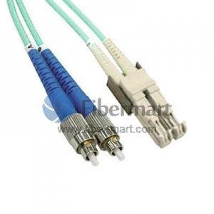 FC-E2000 Plenum(OFNP) Duplex OM3 Multi-mode Fiber Patch Cable