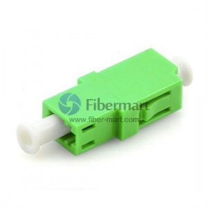 Adaptador de fibra plástica simples de modo simples LC/APC para LC/APC Adaptador de fibra plástica simples de modo simples LC/APC para LC/APC
