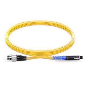 Cabo de conexão de fibra monomodo FC UPC para MU Duplex PVC/LSZH/OFNP 9/125 Cabo de conexão de fibra monomodo FC UPC para MU Duplex PVC/LSZH/OFNP 9/125