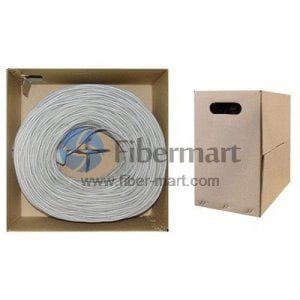 305m Massa Cat5E STP 100 MHz Cabo UTP PVC Revestimento Cinza 305m Massa Cat5E STP 100 MHz Cabo UTP PVC Revestimento Cinza