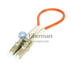 LC Connector OM2 Multimode Fiber Loopback Cable LC Connector OM2 Multimode Fiber Loopback Cable