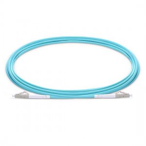 LC ao cabo multimodo simples do remendo da fibra óptica do PVC/LSZH/OFNP OM3 LC ao cabo multimodo simples do remendo da fibra óptica do PVC/LSZH/OFNP OM3