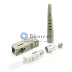 Conector simples Simplex multimodo simples da cauda do SC UPC 2.0mm Conector simples Simplex multimodo simples da cauda do SC UPC 2.0mm