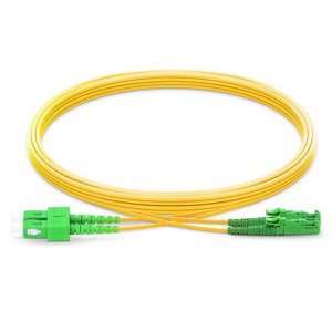 Cabo de remendo de fibra monomodo SC APC para LSH APC Duplex PVC/LSZH/OFNP 9/125 Cabo de remendo de fibra monomodo SC APC para LSH APC Duplex PVC/LSZH/OFNP 9/125