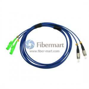 Cabo de patch blindado FC / UPC para E2000 / APC Duplex Monomodo 9/125 Cabo de patch blindado FC / UPC para E2000 / APC Duplex Monomodo 9/125