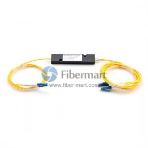 1x2 FBT Splitter monomodo dupla Janela Fiber Splitter com ABS Box 1x2 FBT Splitter monomodo dupla Janela Fiber Splitter com ABS Box