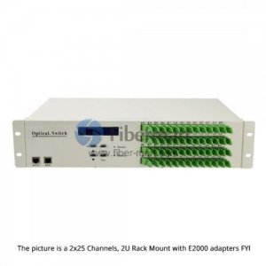Polarização PM460 Mantendo Interruptor Óptico 1x16 PM 1U Polarização PM460 Mantendo Interruptor Óptico 1x16 PM 1U