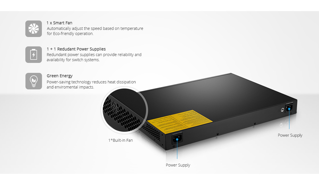 1G Switches Enhanced Network Reliability