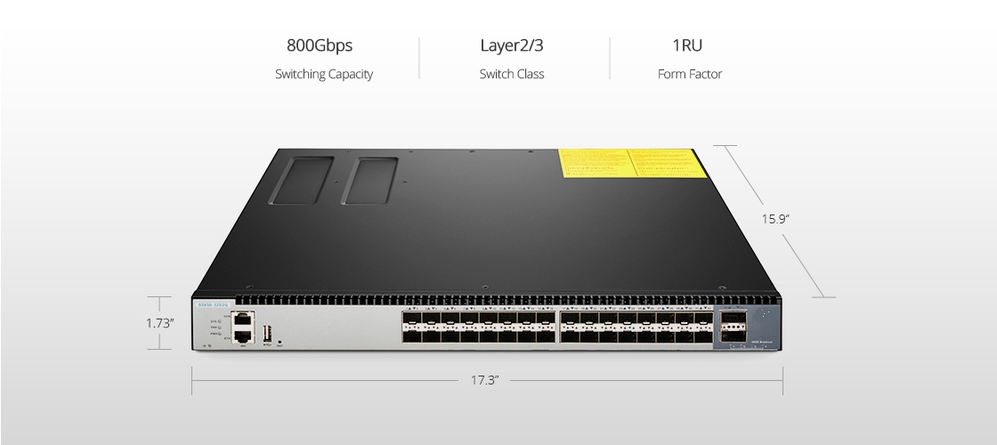 10G Switches 10Gb Leaf Switch for Data Center