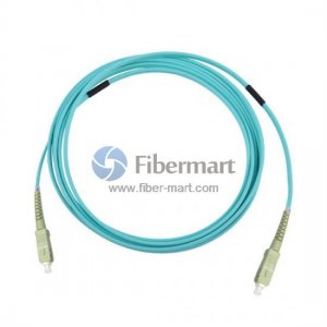 SC-SC Simplex OM4 Multimode Armored Fiber Patch Cable SC-SC Simplex OM4 Multimode Armored Fiber Patch Cable