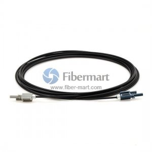 HFBR к HFBR Симплексный фиксатор Пластиковый оптический кабель POF для оптического волокна