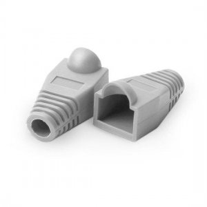 RJ45 Snagless Boot Cover 8.0mm OD Gray, 50/Pack RJ45 Snagless Boot Cover 8.0mm OD Gray, 50/Pack