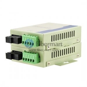 Industrial RS-485/RS-422 to Single-mode Simplex Fiber Converter, 1310nm/1550nm 20km Industrial RS-485/RS-422 to Single-mode Simplex Fiber Converter, 1310nm/1550nm 20km