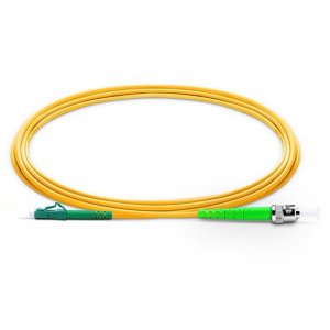 LC APC - ST APC Simplex PVC/LSZH/OFNP 9/125 одномодовый оптоволоконный соединительный кабель LC APC - ST APC Simplex PVC/LSZH/OFNP 9/125 одномодовый оптоволоконный соединительный кабель