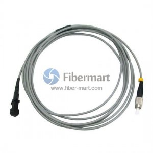 FC/UPC to MTRJ/UPC Simplex Multimode OM1 Armored Patch Cable FC/UPC to MTRJ/UPC Simplex Multimode OM1 Armored Patch Cable