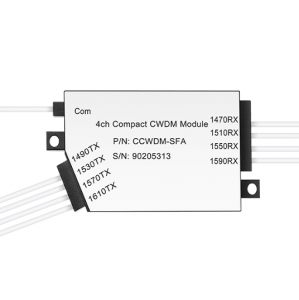 Компактный CWDM Mux Demux, IL 2.0 дБ, одиночное волокно, TX / RX Компактный CWDM Mux Demux, IL 2.0 дБ, одиночное волокно, TX / RX