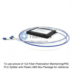 1x8 Fiber Поляризация Поддержание (PM) PLC сплиттер Slow Ось ж / ABS Box часов разветвителя 1x8 Fiber Поляризация Поддержание (PM) PLC сплиттер Slow Ось ж / ABS Box часов разветвителя