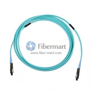 MU-MU Simplex OM4 Multimode Armored Fiber Patch Cable MU-MU Simplex OM4 Multimode Armored Fiber Patch Cable