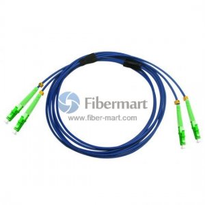 LC/APC to LC/APC Duplex Singlemode 9/125 Armored Patch Cable LC/APC to LC/APC Duplex Singlemode 9/125 Armored Patch Cable