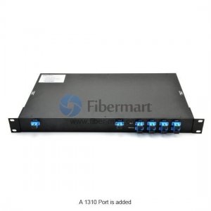 4 канала, тип B, монтаж в стойку 1RU, симплексный BIDI, DWDM-мультиплексор и демультиплексор 4 канала, тип B, монтаж в стойку 1RU, симплексный BIDI, DWDM-мультиплексор и демультиплексор