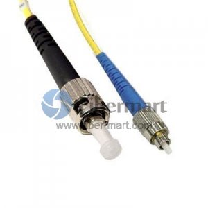 ST/APC to FC/UPC Plenum(OFNP) Simplex 9/125 Single-mode Fiber Patch Cable ST/APC to FC/UPC Plenum(OFNP) Simplex 9/125 Single-mode Fiber Patch Cable