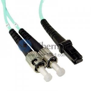 ST-MTRJ Plenum(OFNP) Duplex OM3 Multi-mode Fiber Patch Cable ST-MTRJ Plenum(OFNP) Duplex OM3 Multi-mode Fiber Patch Cable