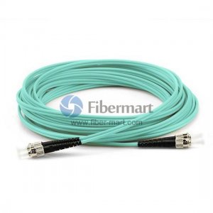 ST-ST Plenum(OFNP) Duplex OM4 Multimode Fiber Patch Cable ST-ST Plenum(OFNP) Duplex OM4 Multimode Fiber Patch Cable