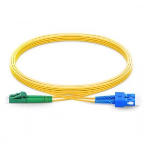 LC APC - SC UPC дуплексный ПВХ/LSZH/OFNP 9/125 одномодовый оптоволоконный патч-корд LC APC - SC UPC дуплексный ПВХ/LSZH/OFNP 9/125 одномодовый оптоволоконный патч-корд