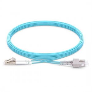 1M LC UPC - SC UPC дуплекс 2.0 мм OFNP OM3 многомодовый волоконно-оптический соединительный кабель 1M LC UPC - SC UPC дуплекс 2.0 мм OFNP OM3 многомодовый волоконно-оптический соединительный кабель
