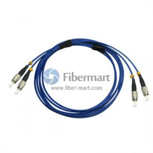 FC/UPC to FC/UPC Duplex Singlemode 9/125 Armored Patch Cable FC/UPC to FC/UPC Duplex Singlemode 9/125 Armored Patch Cable