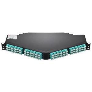144 волокон 12x MTP12 до LC/UPC OM4 1U Ультраплотная патч-панель Угловая,MTP Мужской Elite IL 0.35dB,Полярность A 144 волокон 12x MTP12 до LC/UPC OM4 1U Ультраплотная патч-панель Угловая,MTP Мужской Elite IL 0.35dB,Полярность A