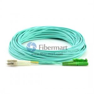 LC-E2000 Plenum(OFNP) Duplex OM4 Multimode Fiber Patch Cable LC-E2000 Plenum(OFNP) Duplex OM4 Multimode Fiber Patch Cable