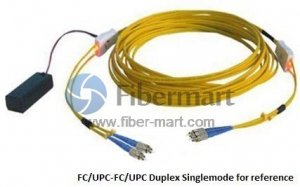 FC/APC-FC/APC Duplex Single-mode (9/125) Tracer fiber patch cord FC/APC-FC/APC Duplex Single-mode (9/125) Tracer fiber patch cord