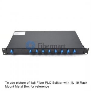 2x8 волокна PLC Splitter с 1U 19 в стойку металлической коробки 2x8 волокна PLC Splitter с 1U 19 в стойку металлической коробки