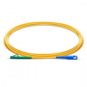 LC APC - SC UPC Simplex PVC/LSZH/OFNP 9/125 одномодовый оптоволоконный соединительный кабель LC APC - SC UPC Simplex PVC/LSZH/OFNP 9/125 одномодовый оптоволоконный соединительный кабель