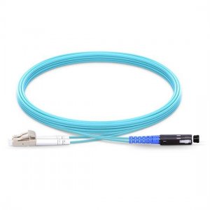 LC-MU Duplex PVC/LSZH/OFNP OM3 многомодовый оптоволоконный соединительный кабель LC-MU Duplex PVC/LSZH/OFNP OM3 многомодовый оптоволоконный соединительный кабель