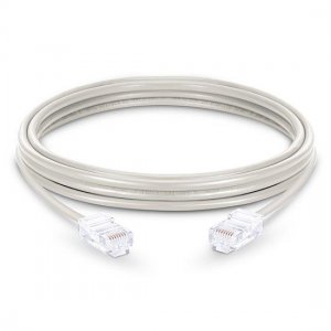 Неэкранированный (UTP) Ethernet-кабель категории 5e без загрузки, белый ПВХ, 10 м (32,81 фута) Неэкранированный (UTP) Ethernet-кабель категории 5e без загрузки, белый ПВХ, 10 м (32,81 фута)