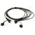 12 Fibers IP67 MPO to IP67 MPO Singlemode Waterproof Fiber Optic Patch Cable 12 Fibers IP67 MPO to IP67 MPO Singlemode Waterproof Fiber Optic Patch Cable